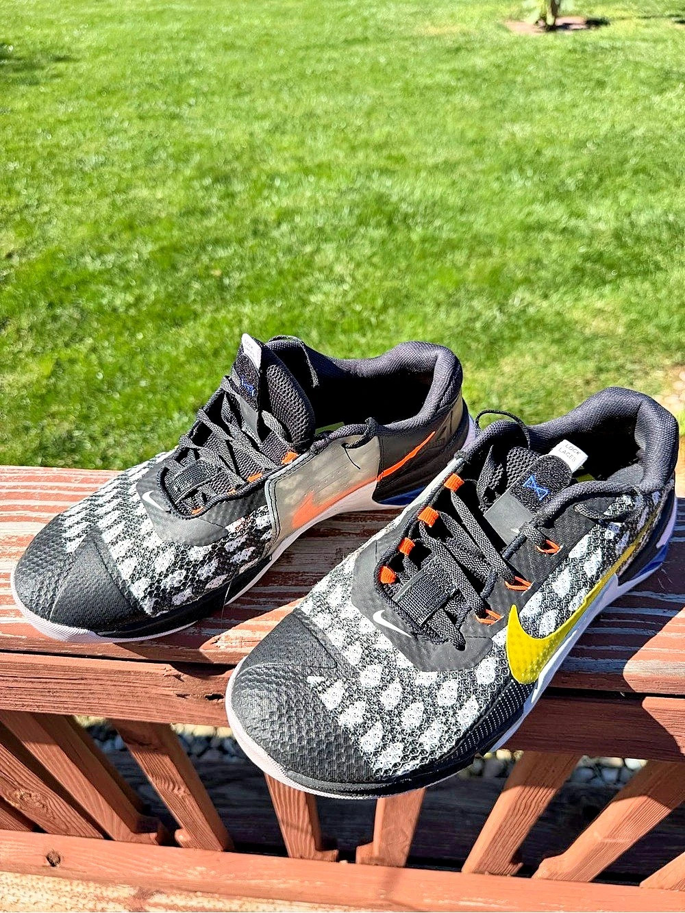 Nike Metcon 7 Athletic Shoes Black & White US 12